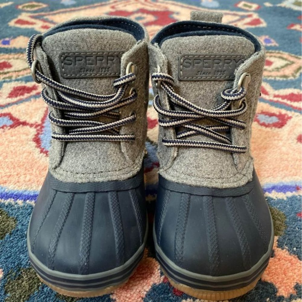 New! Toddler Boys Sperry Boots - Size 7